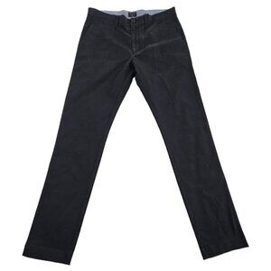 J.Crew Men's 484 Slim Chino Pants Men's 31x32 Dark Black NWT NEW Straight Leg